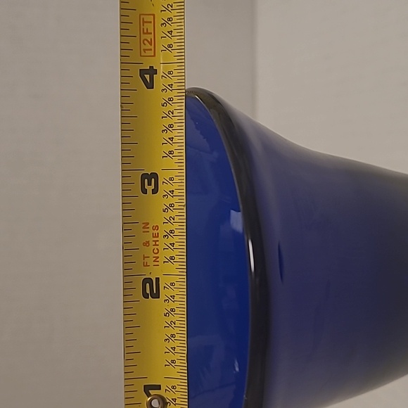 Set of 4 Handblown Cobalt Blue Glasses - Picture 11 of 16